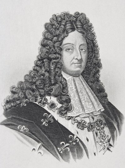 King Louis XIV by English School